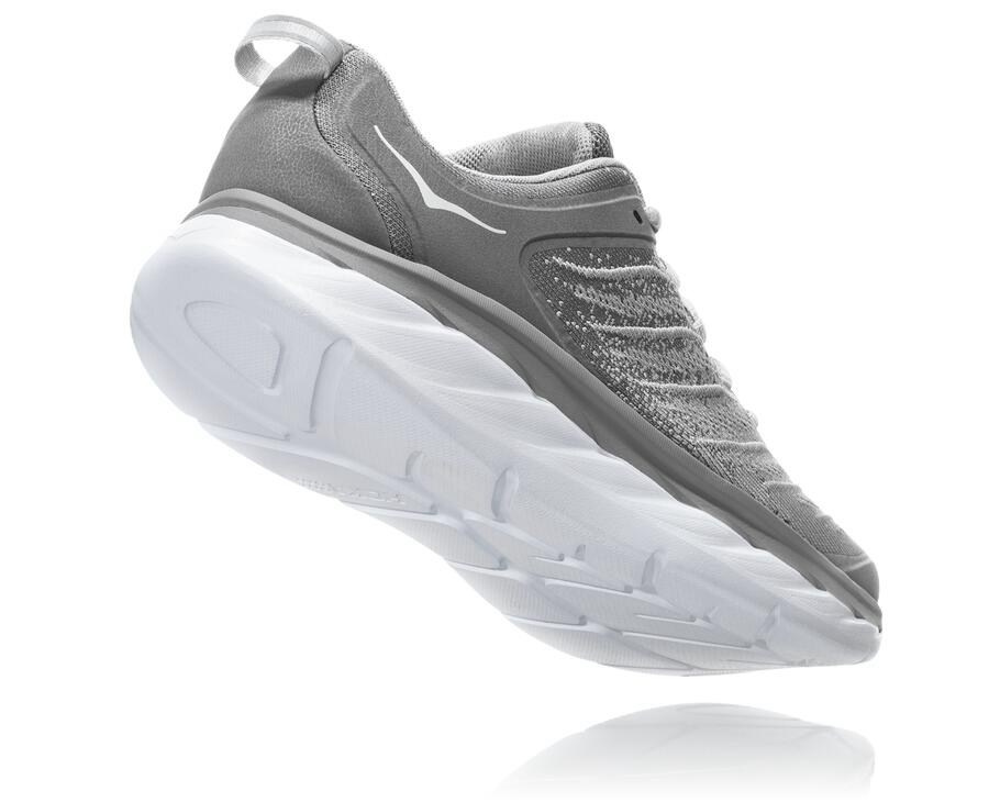 Hoka One One Running Shoes Mens Grey - Akasa - 60189PFSU